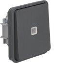 Hager WNA002 Wechselschalter-Eins Wippe W.1 Grau