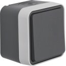 Hager WNC011 Wechselschalter AP W.1 Grau