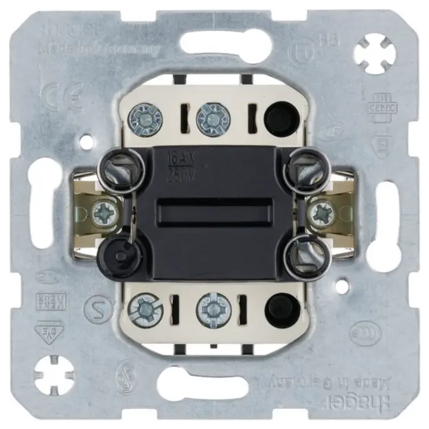 Hager WDE303212 Ausschalter UP 2-polig 16AX 250V