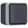 Hager WNC008 Ausschalter 2pol Druck 0 u 1 AP W.1 Grau