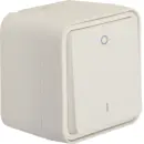 Hager WNC008B Ausschalter 2pol Druck 0 u 1 AP W.1...