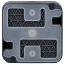 Hager WNC003 Kontroll-Wechselschalter Feuchtraumschalter Aufputz Serie W.1 Grau LT