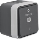Hager WNC015 Kontroll-Ausschalter 2p Heizung W.1 Grau