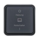 Hager WNC015 Kontroll-Ausschalter 2p Heizung W.1 Grau