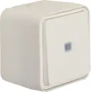Hager WNC003B Kontroll-Wechselschalter AP W.1...