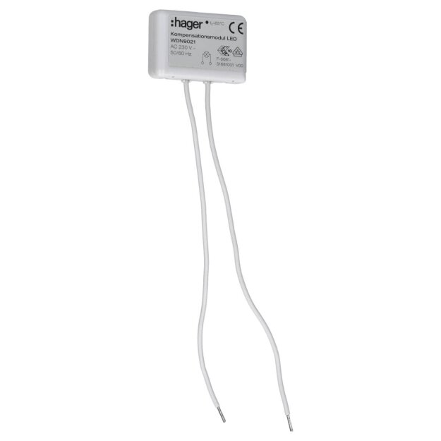 Hager WDN9021 Kompensationsmodul LED zur Opti Dimmer