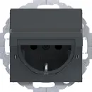 Hager WAS1214AT Steckdose SCHUKO mit Klappdeckel Ax/Cx