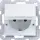 Hager WAS1112WM Steckdose SCHUKO mit Klappdeckel arretiert SK Ax/Cx
