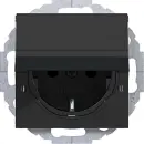 Hager WAS1213BG Steckdose SCHUKO mit Klappdeckel und...