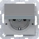 Hager WAS1112TA Steckdose SCHUKO mit Klappdeckel Ax/Cx Titan