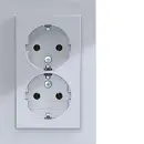 Hager WAS2175TA D-STD SCHUKO Abdeckplatte A.1 Titan