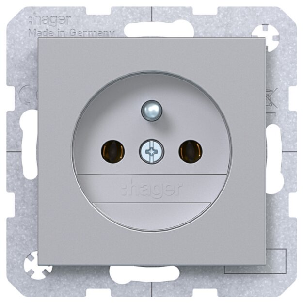 Hager WAS1500TA Steckdose SCHUKO Ax/Cx Titan mt lack