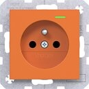 Hager WAS1863AP Steckdose SCHUKO LED mit erhöhtem Berührungsschutz Ax/Cx Orange gl