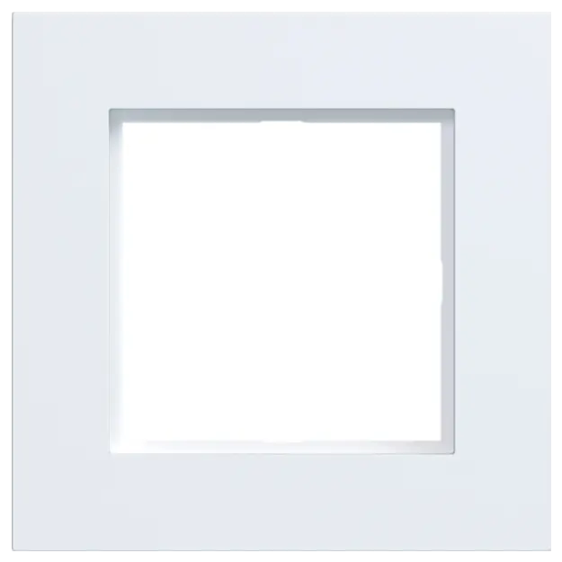 Hager WAD8120WG LED-Rahmen 1fach A.8 Lichtweiß glänzend