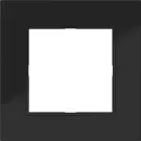 Hager WAD8120BG LED-Rahmen 1fach A.8 Nachtschwarz