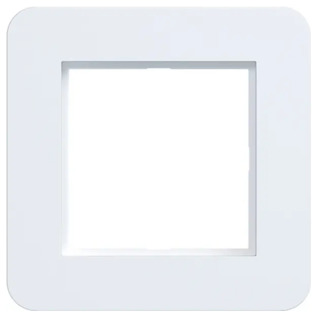 Hager WAD9120WG LED-Rahmen 1fach C.8 Lichtweiß glänzend