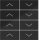 Hager WAK7158BG Abdeckung Tastsensor KNX 8f U/D Ax/Cx Nachtschwarz