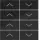 Hager WAK7158BG Abdeckung Tastsensor KNX 8f U/D Ax/Cx Nachtschwarz