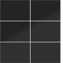 Hager WAK7016BG Aufsatz KNX Tastsensor 6f A.x/C.x Schwarz...