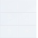 Hager WAK7216WM Aufsatz KNX Tastsensor 6f Bel A.x/C.x Lichtweiß