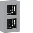Hager WAD8210TA Gehäuse 2-fach hoch AP A.8 Titan