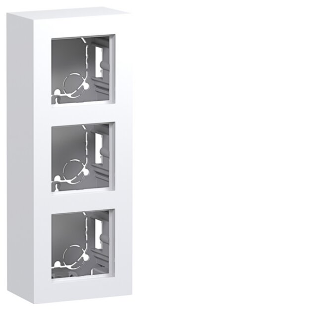 Hager WAD8310WG Gehäuse 3-fach Ausführung AP A.8