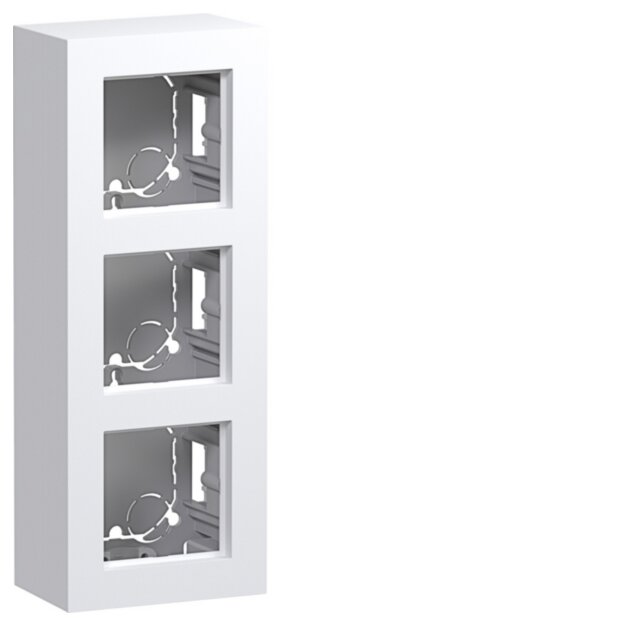 Hager WAD8310WM Gehäuse 3-fach Ausführung AP A.8