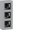 Hager WAD8310TA Gehäuse 3-fach hoch AP A.8 Titan