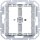 Hager WAK1011 Tantsensor Einsatz UP KNX Secure 1-fach A.x/C.x