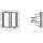 Hager WAK1011 Tantsensor Einsatz UP KNX Secure 1-fach A.x/C.x
