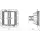 Hager WAK1011 Tantsensor Einsatz UP KNX Secure 1-fach A.x/C.x