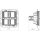 Hager WAK1014 Tantsensor Einsatz UP KNX Secure 4f A.x/C.x
