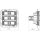Hager WAK1016 Tantsensor Einsatz UP KNX Secure 6f A.x/C.x
