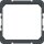 Hager WAF7091AT Zwischenring ZPL 45x45 Ax/Cx