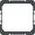 Hager WAF7091AT Zwischenring ZPL 45x45 Ax/Cx