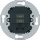 Hager WTS4155BM USB-Ladsteckdose UP C+C PD20W rund Anthrazit