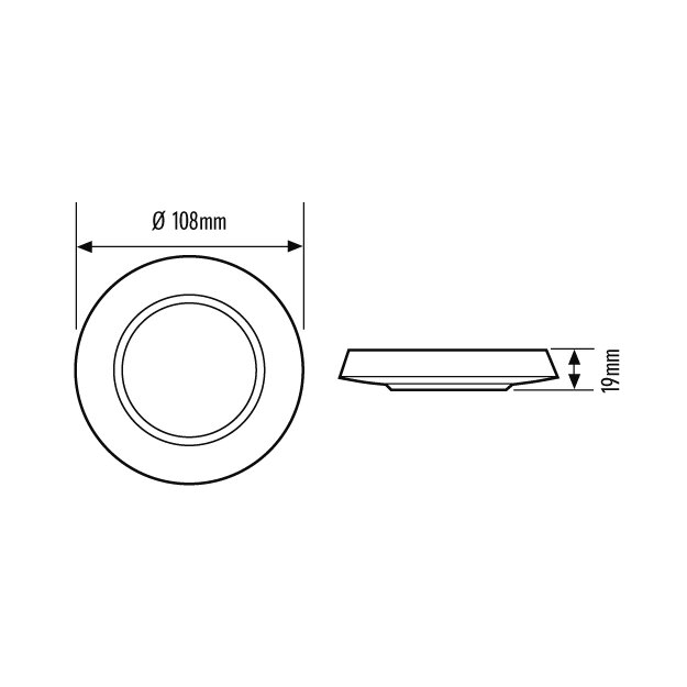 Esylux COMPACT COVER SET 24/32 WH Abdeck-Set für COMPACT Serie 24 m und 32 m EP00429125