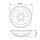 Esylux COMPACT MINI MOUNTING SET 6 Deckeneinbauset COMPACT MINI mit Federklammern und Klemmring 6 m EP10425943
