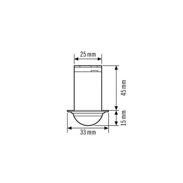 Esylux PD-C 360i/10 mini DT KNXs WH Deckeneinbau-Präsenzmelder Reichweite Ø 10 m KNX secure fernbedienbar Bis zu 4 Lichtkanäle Bis zu 3 separate Schaltkanäle 2 Logikmodule Weiß EP10429057