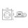 Esylux PD-FLAT 360i/10 DT KNXs SQUARE WH Deckeneinbau-Präsenzmelder Reichweite Ø 10 m KNX secure fernbedienbar Bis zu 4 Lichtkanäle Bis zu 3 separate Schaltkanäle 2 Logikmodule Weiß EP10451843
