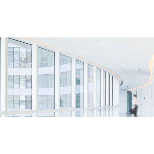 Esylux PD-FLAT 360i/10 DT KNXs ROUND BK Deckeneinbau-Präsenzmelder Reichweite Ø 10 m KNX secure fernbedienbar Bis zu 4 Lichtkanäle Bis zu 3 separate Schaltkanäle 2 Logikmodule Schwarz EP10451850