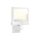 Esylux SUNJA FL TR 10500 827/840 WH LED-Strahler mit umschaltberer Lichtfarbe 2700 K / 4000 K Separat montierbarer Bewegungsmelder als optionales Zubehör EL10811012