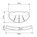 Esylux WILMA LENS MASK STICKER Ersatzteil: Linsenmaske...
