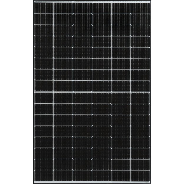 Solar Fabrik Mono S4 Halfcut Trend White 455W -NEU 48/96 Zellen, Monokristallines Doppelglas-Photovoltaik-Modul 455W schwarzer Rahmen / bifaziale Halbzellen Kabel 1200mm MC Kompatibel