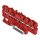 Wago 2001-1503 5-Leiter-Durchgangsklemme 1,5 mm² für Anwendungen Ex e II geeignet Rot