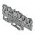 Wago 2001-1501 5-Leiter-Durchgangsklemme 1,5 mm² für Anwendungen Ex e II geeignet Grau