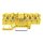 Wago 2001-1506 5-Leiter-Durchgangsklemme 1,5 mm² für Anwendungen Ex e II geeignet Gelb