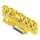 Wago 2001-1506 5-Leiter-Durchgangsklemme 1,5 mm² für Anwendungen Ex e II geeignet Gelb