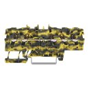 Wago 2001-1501/000-053 5-Leiter-Durchgangsklemme 1,5 mm² für Anwendungen Ex e II geeignet Dunkelgrau Gelb
