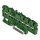 Wago 2001-1501/000-001 5-Leiter-Durchgangsklemme 1,5 mm² für Anwendungen Ex e II geeignet Grün